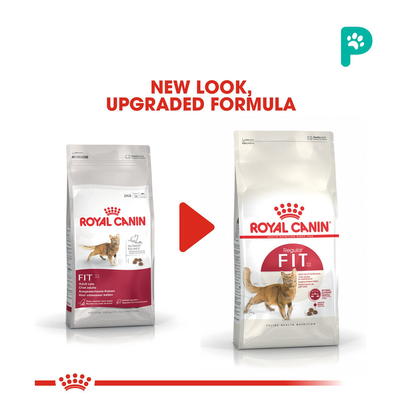 Royal Canin 2kg Fit 32 Dry Cat Food (1 Pack)