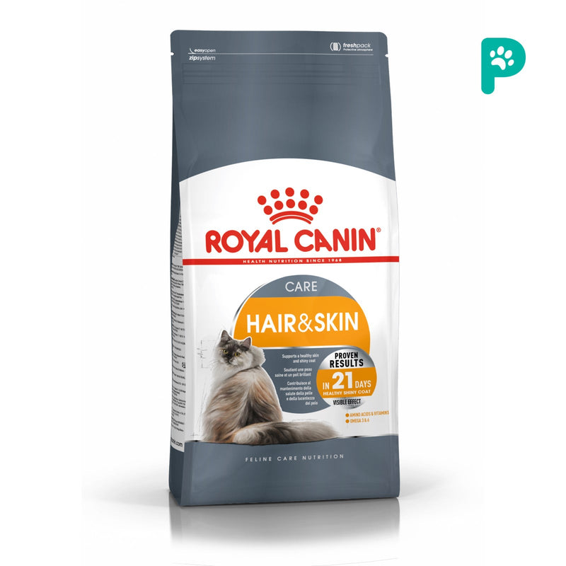Royal Canin 2kg Hair & Skin Care 33 Dry Cat Food (1 Pack)