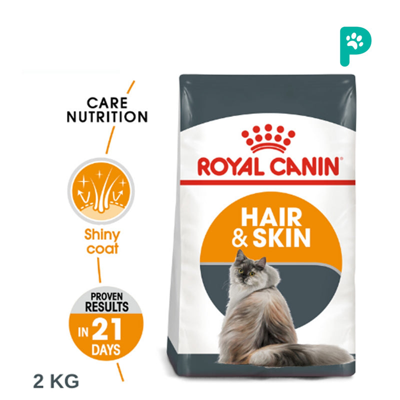 Royal Canin 2kg Hair & Skin Care 33 Dry Cat Food (1 Pack)