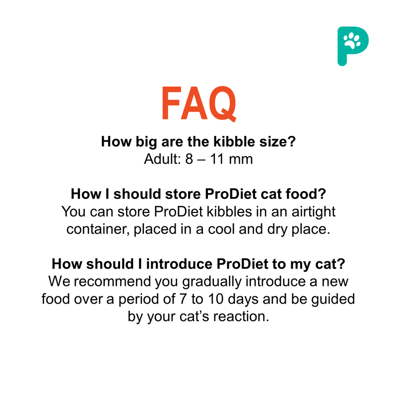 ProDiet 500G Dry Cat Food (Fresh Tuna)