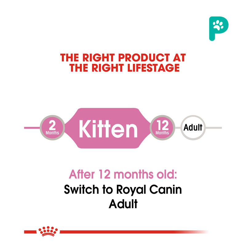 Royal Canin Kitten Pouch Wet Cat Food (12 Packs)