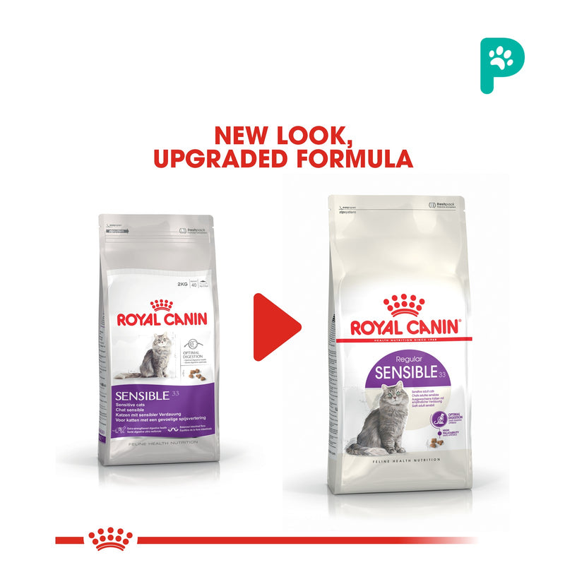 Royal Canin 4kg Sensible 33 Dry Cat Food (1 Pack)