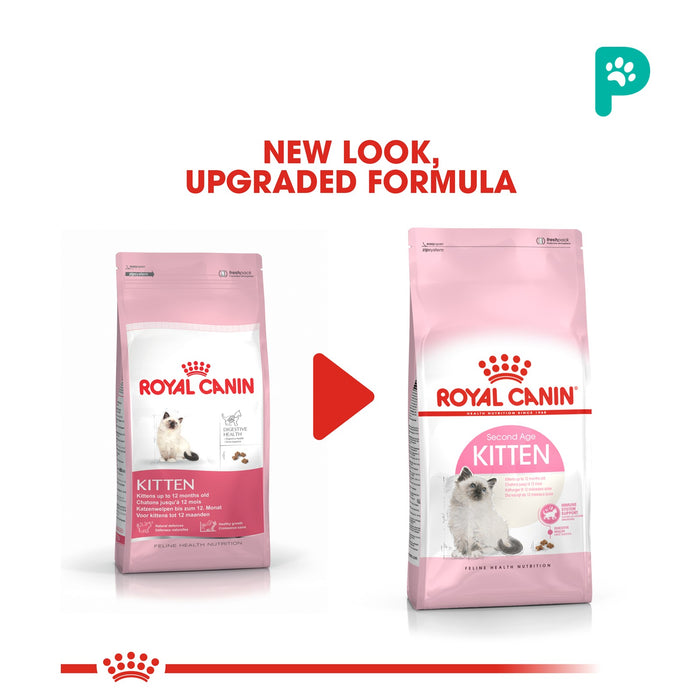 Royal Canin 2kg Second Age Kitten Dry Cat Food (1 Pack) —