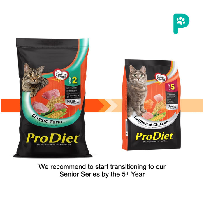 [FREE500G] ProDiet 8KG Classic Tuna Dry Cat Food