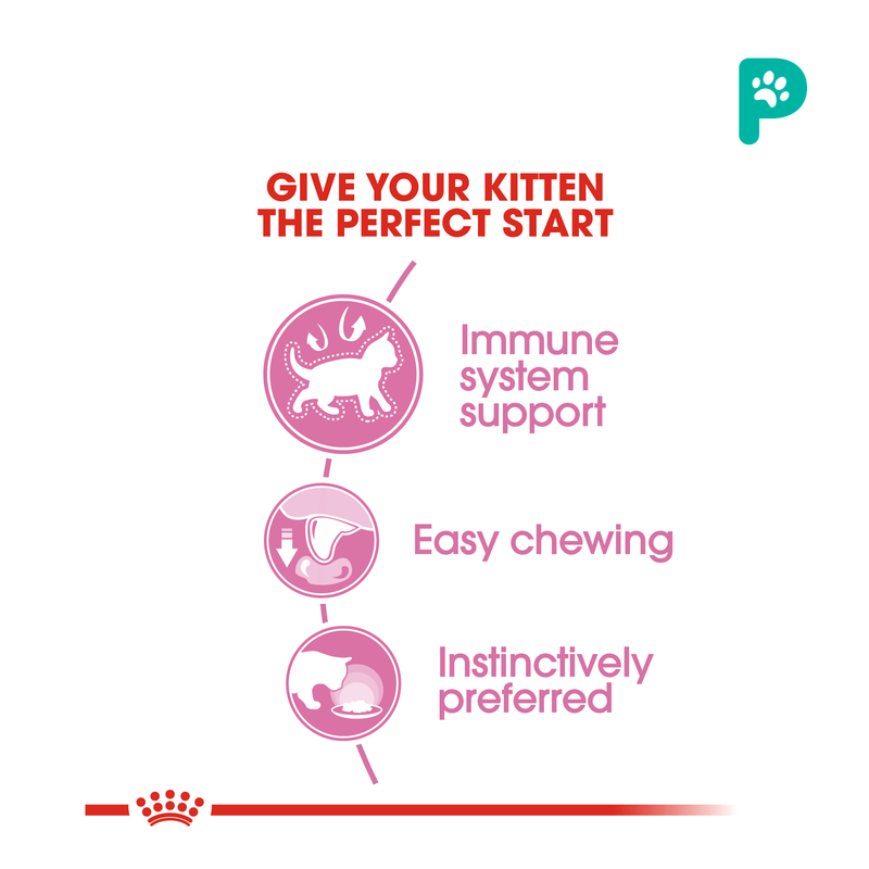 Royal Canin Kitten Pouch Wet Cat Food (12 Packs)
