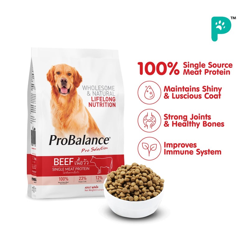 ProBalance Beef 3.2KG Single Source Adult Dry Dog Food