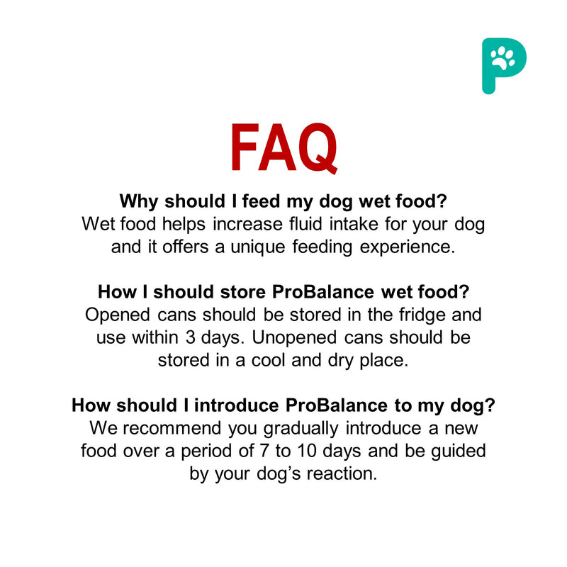 Probalance 100g Gourmet Selection Wet Dog Food (Tender Lamb & Vege)