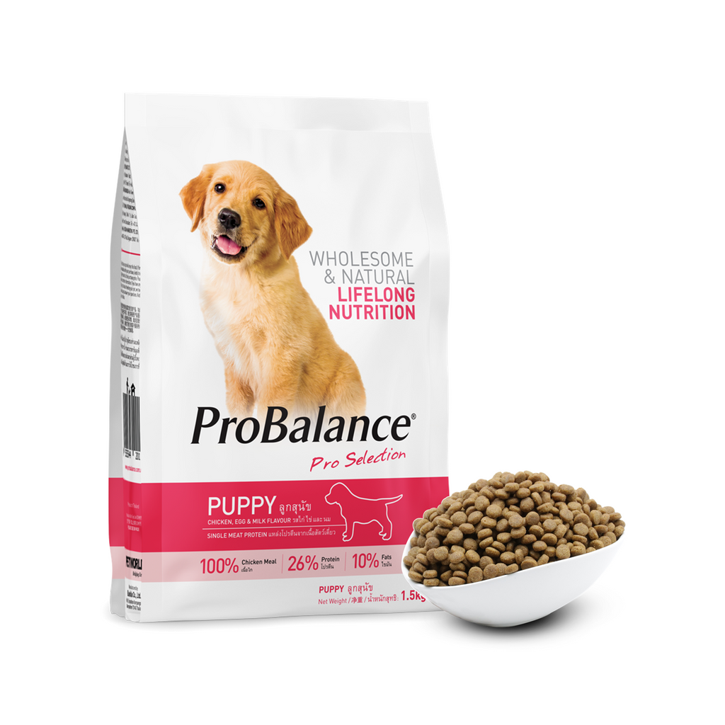 Single protein puppy store food