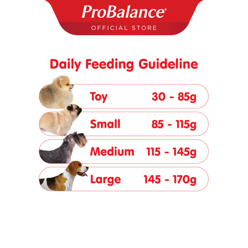 ProBalance Single Source Meat Dry Kibble Dog Food for Small Breed - Lamb (1.5kg)