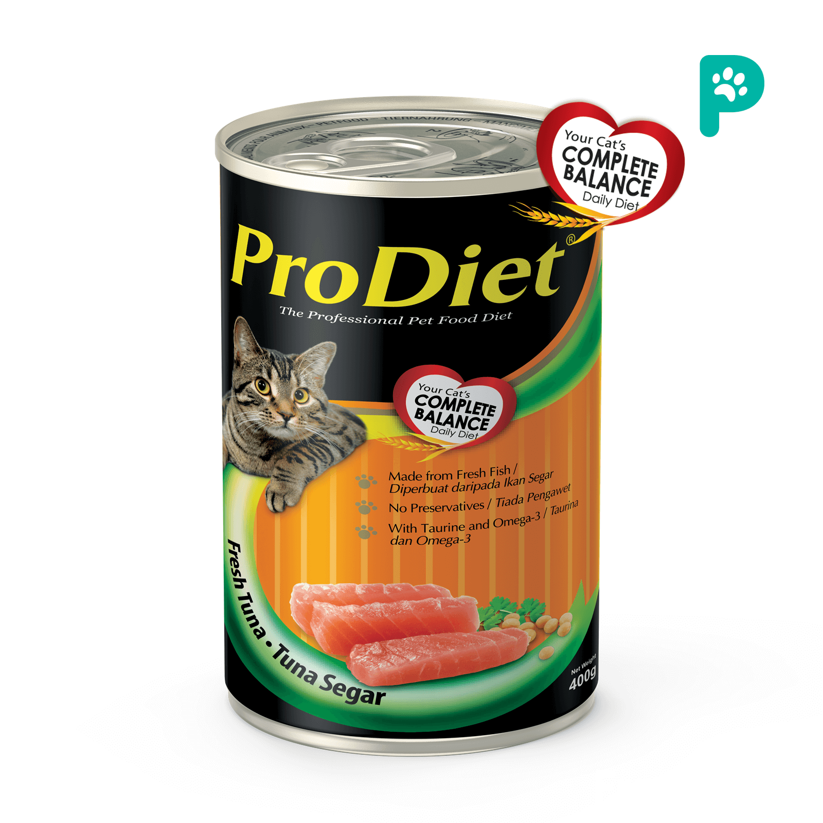 ProDiet 400G Wet Cat Food (Fresh Tuna)