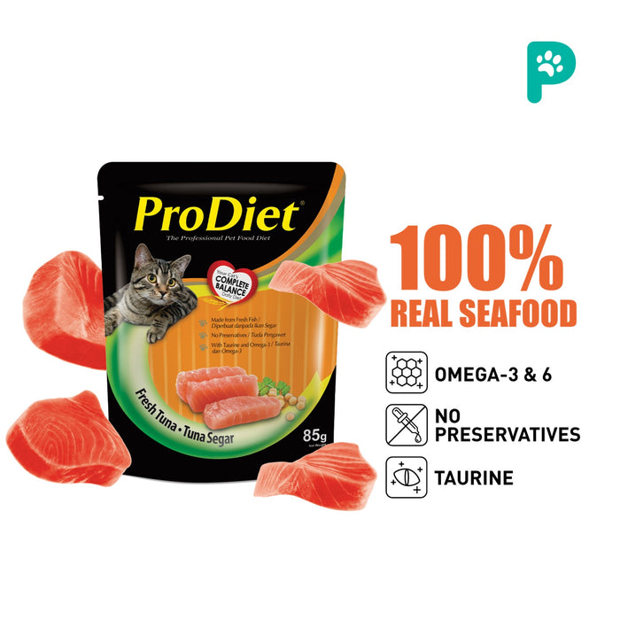 ProDiet 85G Wet Cat Food (Fresh Tuna)